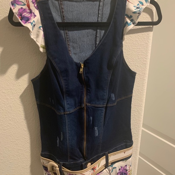 New Colombian Jumpsuit Short Dress - Picture 1 of 5